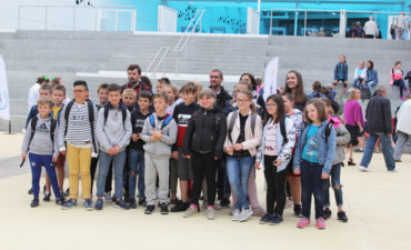 Classe de l'école Jean Macé d'Etaples lors de la visite de Nausicaa Classe de l'école Jean Macé d'Etaples lors de la visite de Nausicaa